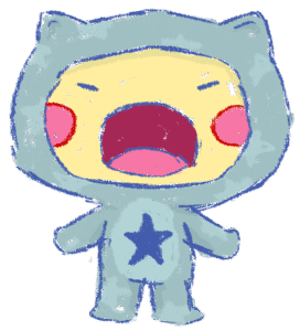 personaje frutillita enojada